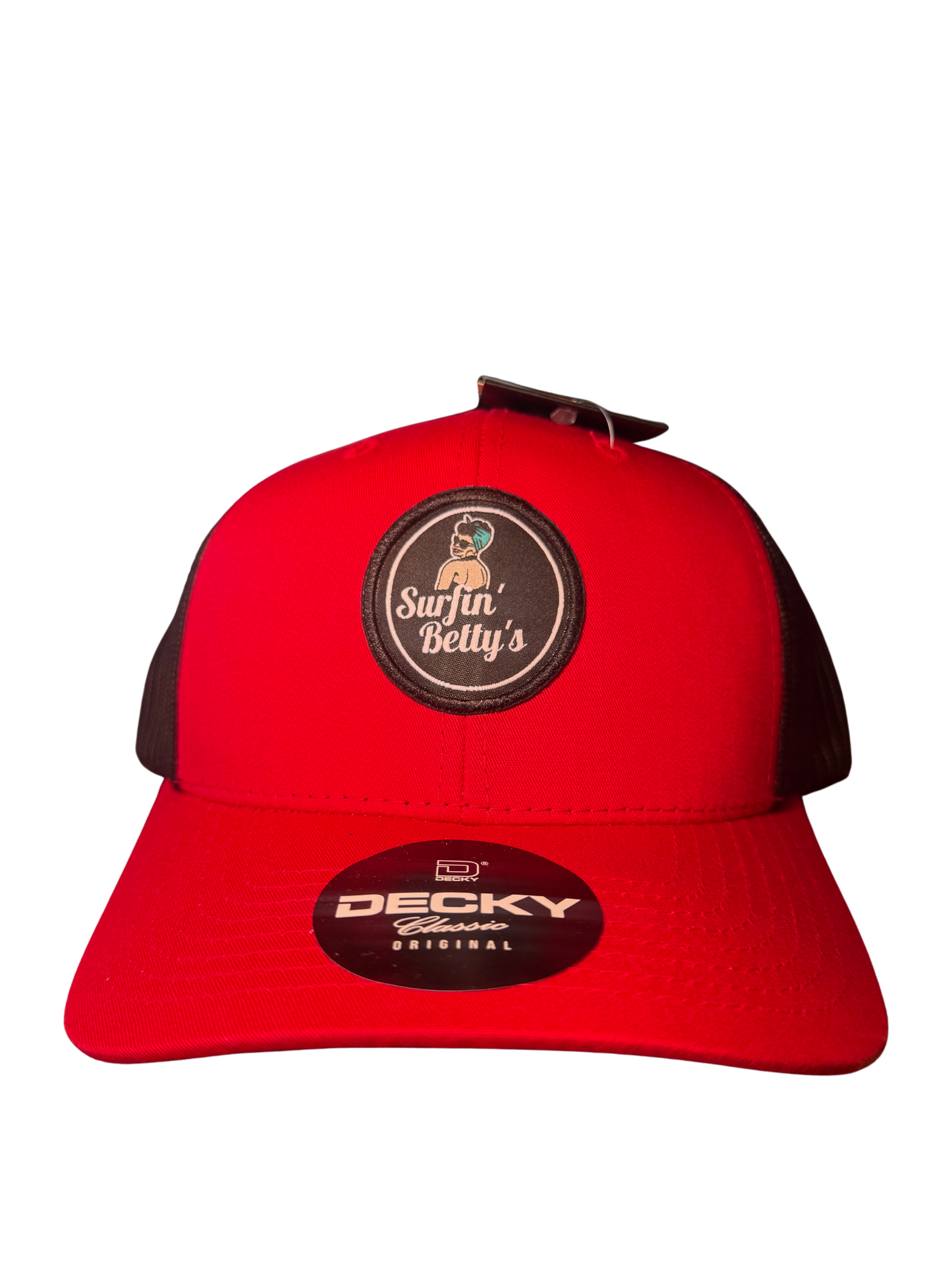 RED BETTYS LOGO MESH HAT